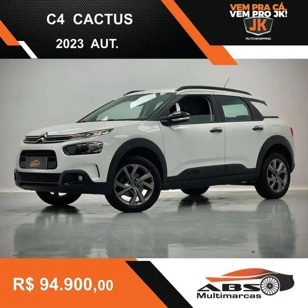 Carro Citroën C4 Cactus 2023 1.6 Feel (Aut) (Flex)