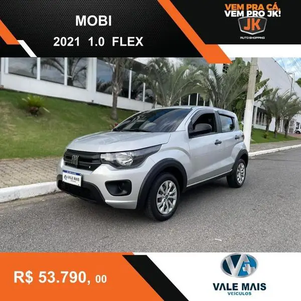 Carro Fiat Mobi 2021 Like 1.0 (Flex)