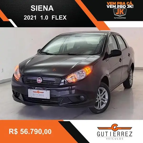 Carro Fiat Grand Siena 2021 1.0 Flex