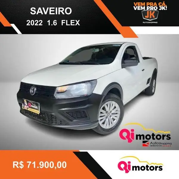 Carro Volkswagen Saveiro 2022 Robust 1.6 MSI CD (Flex)