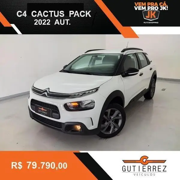 Carro Citroën C4 Cactus 2022 1.6 Feel (Aut) (Flex)