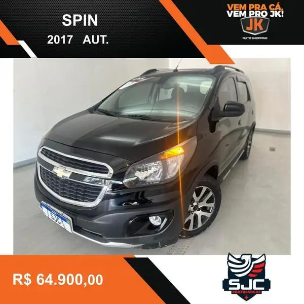 Carro Chevrolet Spin 2017 Activ 1.8 (Flex) (Aut)