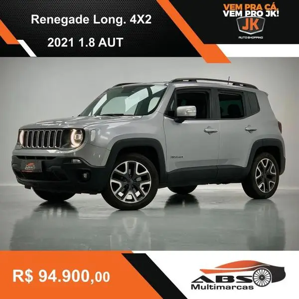 Carro Jeep Renegade 2021 Longitude 1.8 4x2 (Aut) (Flex)