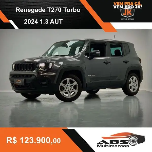Carro Jeep Renegade 2024 T270 1.3 Turbo 4x2