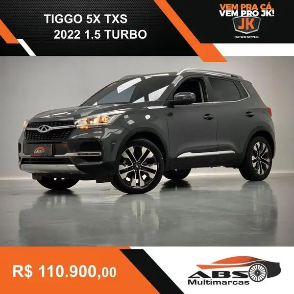 Carro CAOA Chery Tiggo 5X 2022 1.5 T Turbo Flex (Aut)