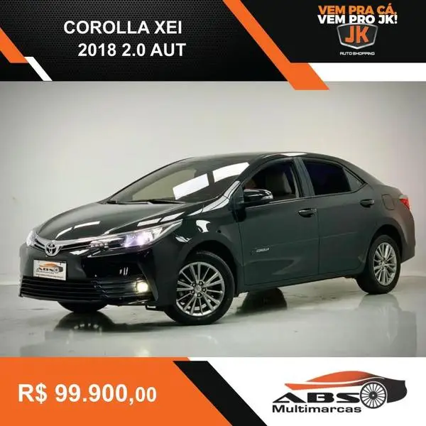 Carro Toyota Corolla 2018 2.0 XEi Multi-Drive S (Flex)