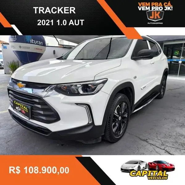 Carro Chevrolet Tracker 2021 LT 1.0 Turbo (Aut) (Flex)