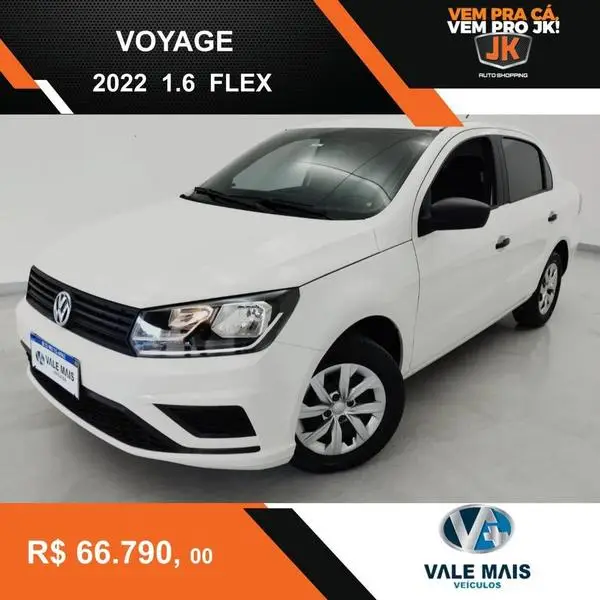 Carro Volkswagen Voyage 2022 1.6