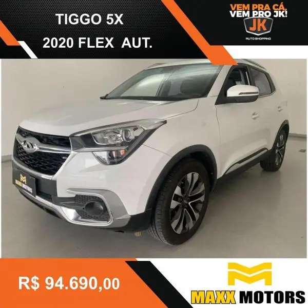 Carro CAOA Chery Tiggo 5X 2020 1.5 TXS Turbo Flex (Aut)