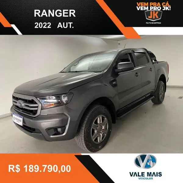 Carro Ford Ranger Cabine Dupla 2022 XLS 2.2 Turbodiesel 4x4 (Aut)