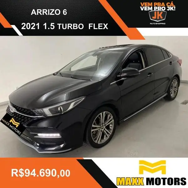 Carro CAOA Chery Arrizo 6 2021 1.5 GSX Turbo Flex (Aut)