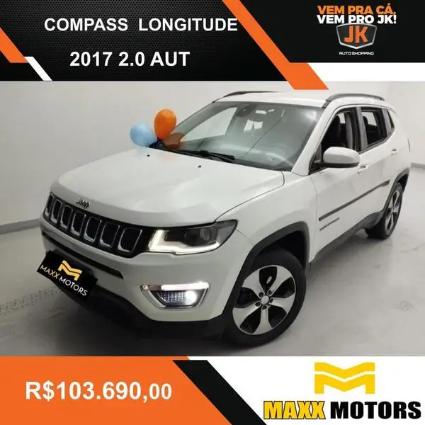 Carro Jeep Compass 2017 2.0 Longitude 4x2 (Aut) (Flex)