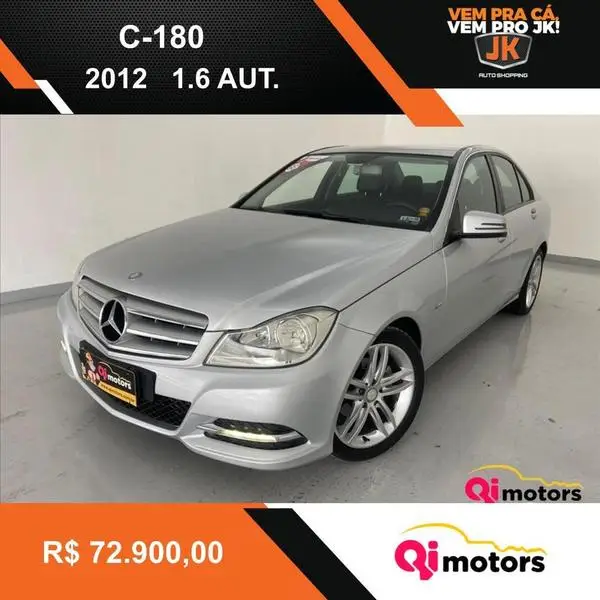 Carro Mercedes-Benz Classe C 2012 C 180 1.6 CGI Turbo