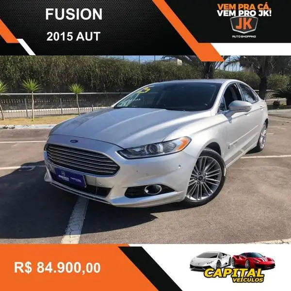 Carro Ford Fusion 2015 2.0 EcoBoost Titanium AWD (Aut)