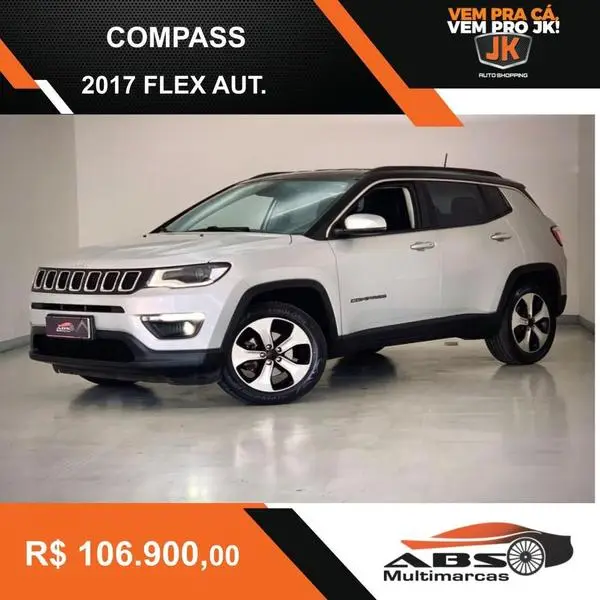 Carro Jeep Compass 2017 2.0 Longitude 4x2 (Aut) (Flex)