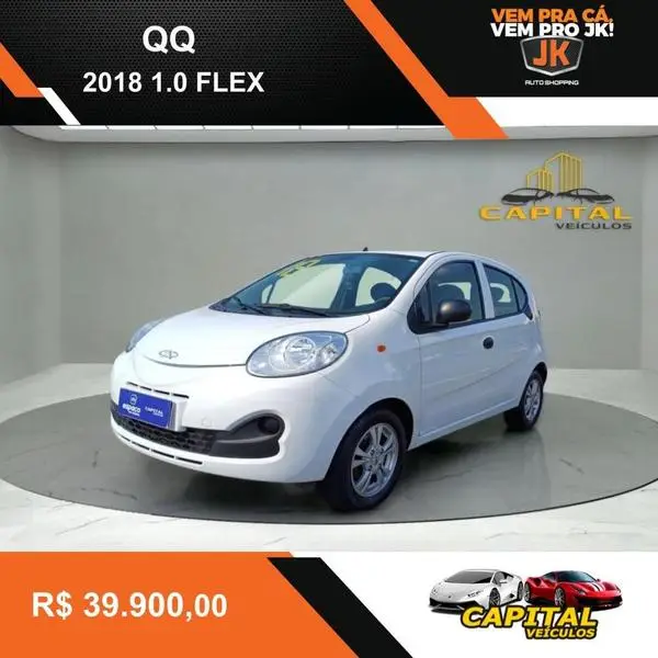 Carro CAOA Chery QQ 2018 New Look 1.0 12V