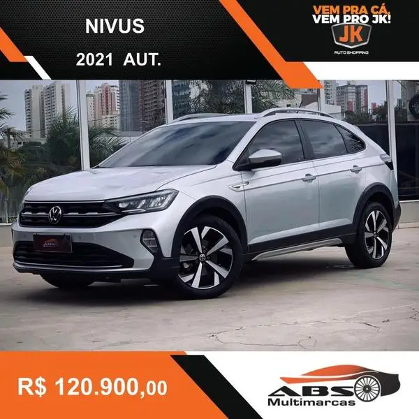 Carro Volkswagen Nivus 2021 Highline 1.0 Turbo (Aut.)