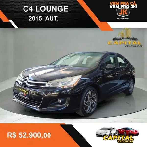 Carro Citroën C4 Lounge 2014 Exclusive 1.6 THP (Aut)