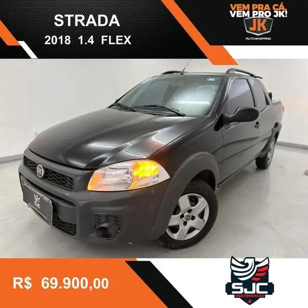 Carro Fiat Strada 2018 Hard Working 1.4 (Flex) (Cabine Dupla)