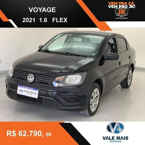 Carro Volkswagen Voyage 2021 1.6 MSI 8V (Flex)