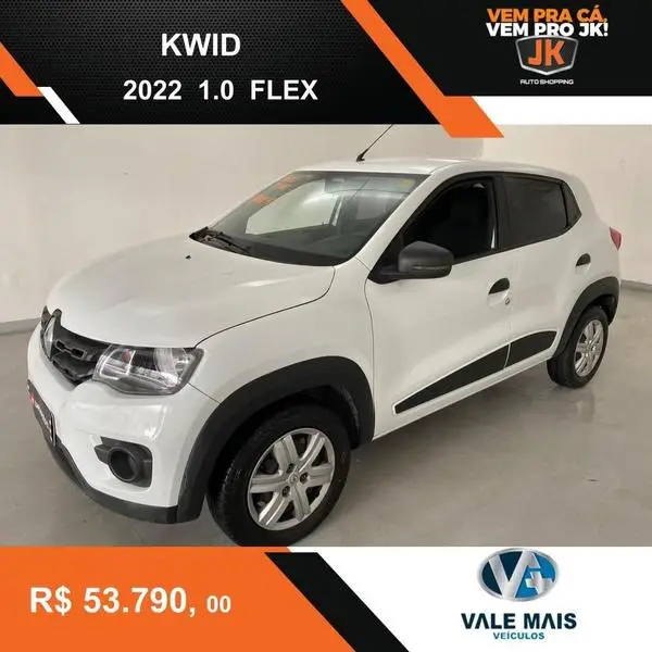 Carro Renault Kwid 2022 Zen 1.0 12v SCe (Flex)