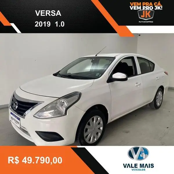 Carro Nissan Versa 2019 1.0 12V (Flex)
