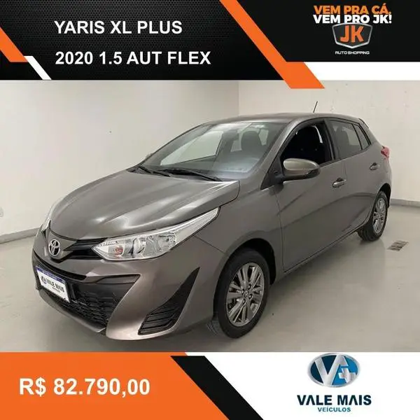 Carro Toyota Yaris 2020 1.3 XL Plus Tech CVT (Flex)