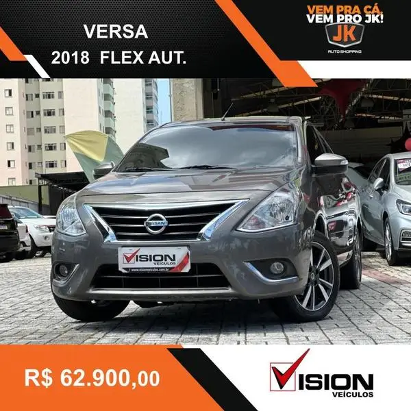 Carro Nissan Versa 2018 1.6 16V SV (Flex)