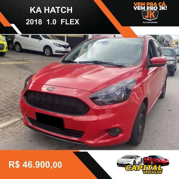 Carro Ford Ka 2018 1.0 SE Plus (Flex)