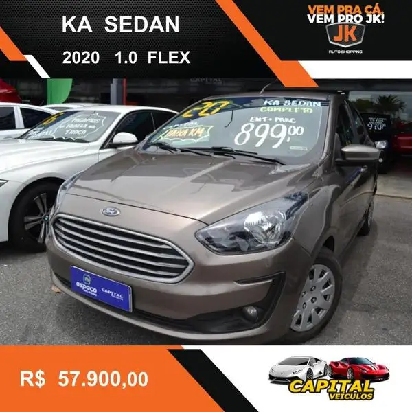 Carro Ford Ka Sedan 2020 SE 1.5 12v (Flex)