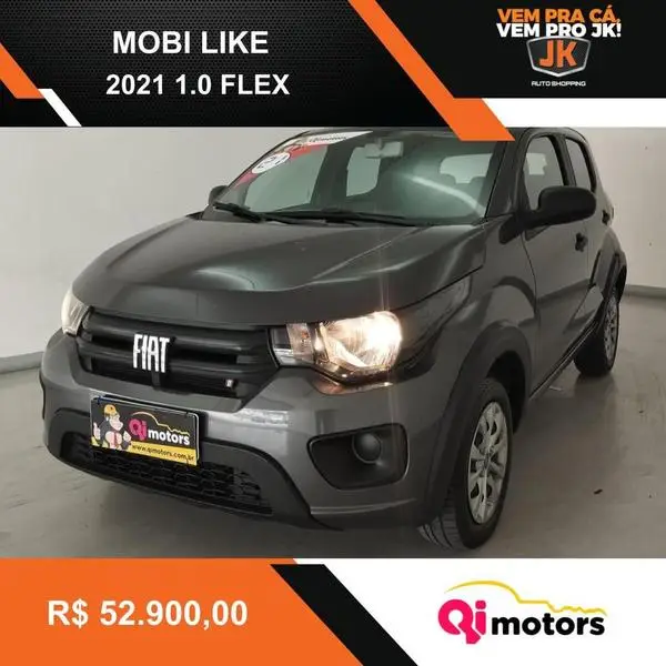 Carro Fiat Mobi 2021 Like 1.0 (Flex)