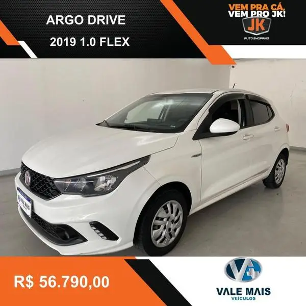 Carro Fiat Argo 2019 Drive 1.0 Firefly (Flex)