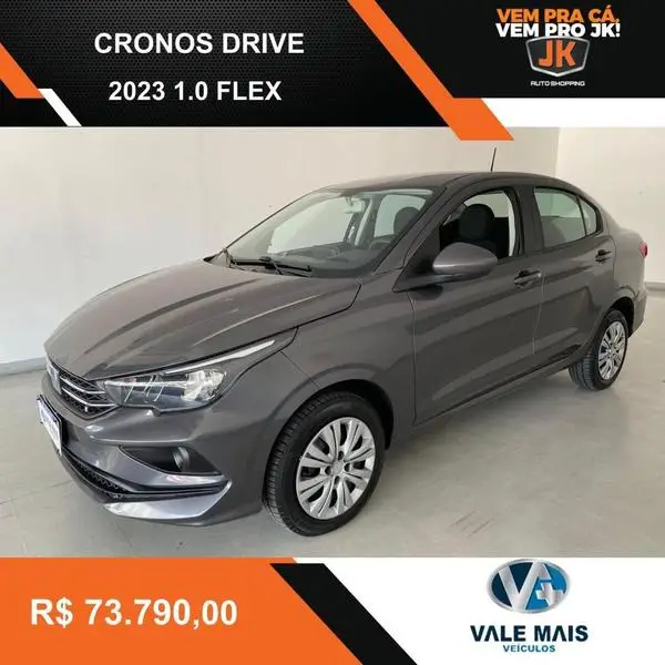 Carro Fiat Cronos 2023 Drive 1.0 (Flex) MT