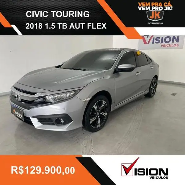 Carro Honda Civic 2018 1.5 Touring Turbo Aut