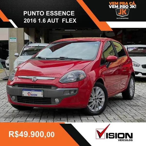 Carro Fiat Punto 2016 Essence 1.6 16V (Flex)