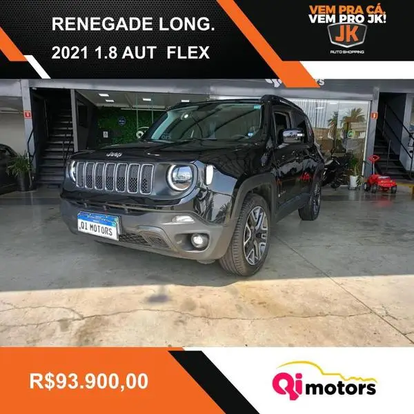 Carro Jeep Renegade 2021 Longitude 1.8 4x2 (Aut) (Flex)