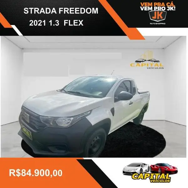 Carro Fiat Strada 2021 Freedom 1.3 CD (Flex)