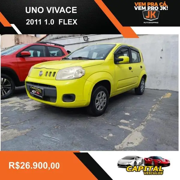 Carro Fiat Uno 2011 Vivace 1.0 8V (Flex) 4p
