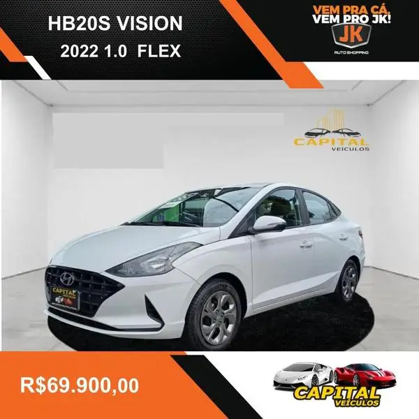 Carro Hyundai HB20S 2022 1.0 Vision (Flex)