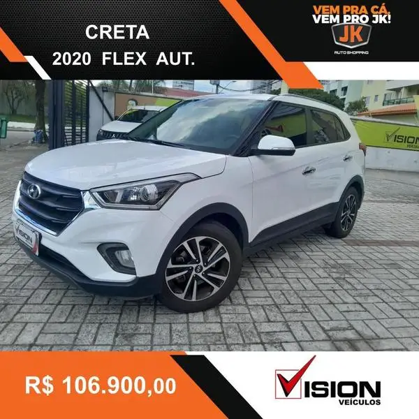 Carro Hyundai Creta 2020 Prestige 2.0 (Aut) (Flex)