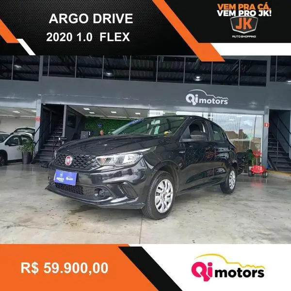 Carro Fiat Argo 2020 Drive 1.0 Firefly (Flex)