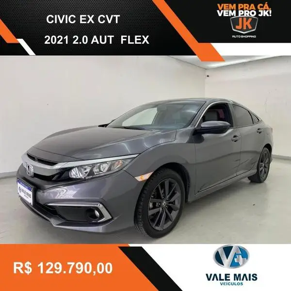 Carro Honda Civic 2021 EX 2.0 i-VTEC CVT