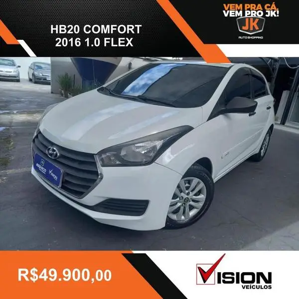 Carro Hyundai HB20 2016 1.0 Comfort (Flex)