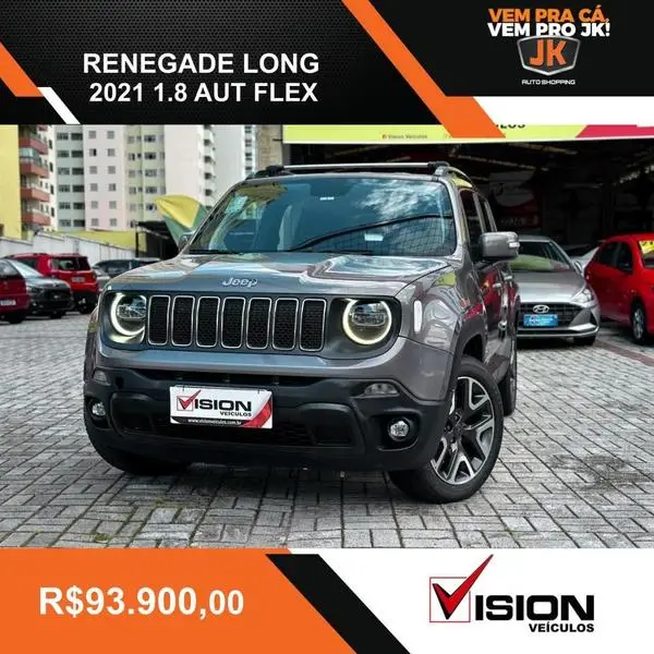 Carro Jeep Renegade 2021 Longitude 1.8 4x2 (Aut) (Flex)