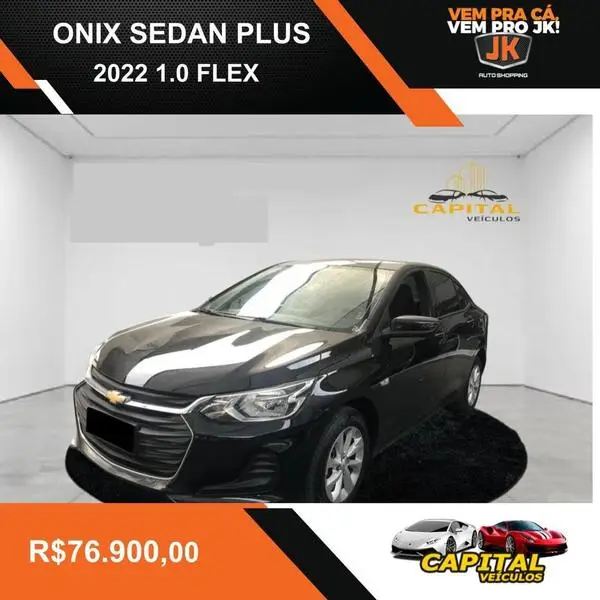 Carro Chevrolet Onix Plus 2022 SEDAN Plus LTZ 1.0 12V TB Flex (Mec.)