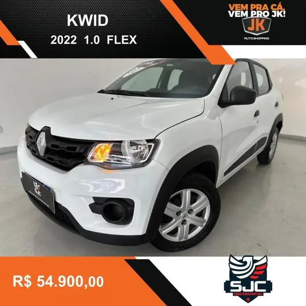 Carro Renault Kwid 2022 Zen 1.0 12v SCe (Flex)