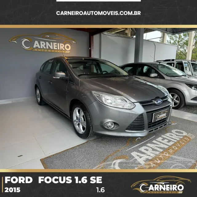 Carro Ford Focus Hatch 2015 SE 1.6 16V TiVCT