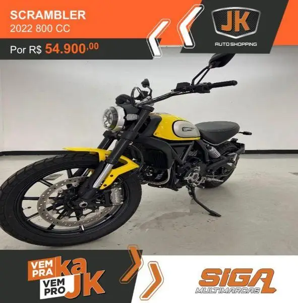Moto Ducati Scrambler 2022 Icon