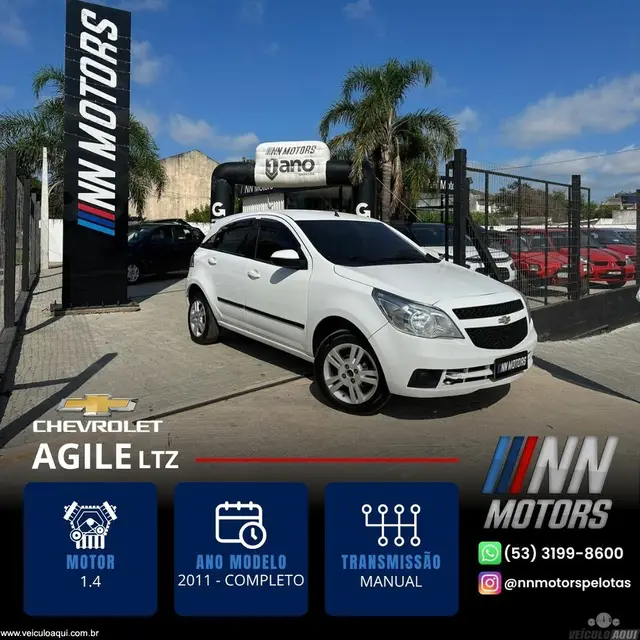 Carro Chevrolet Agile 2011 LTZ 1.4 8V (Flex)