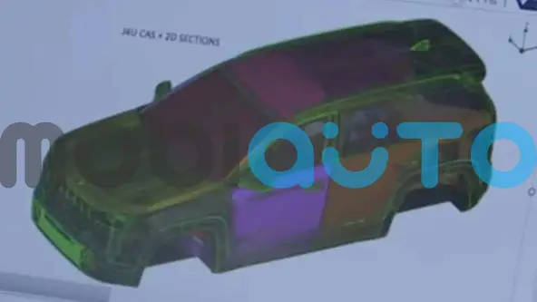 Imagens da projeção foram reveladas com o desenho atualizado do SUV compacto